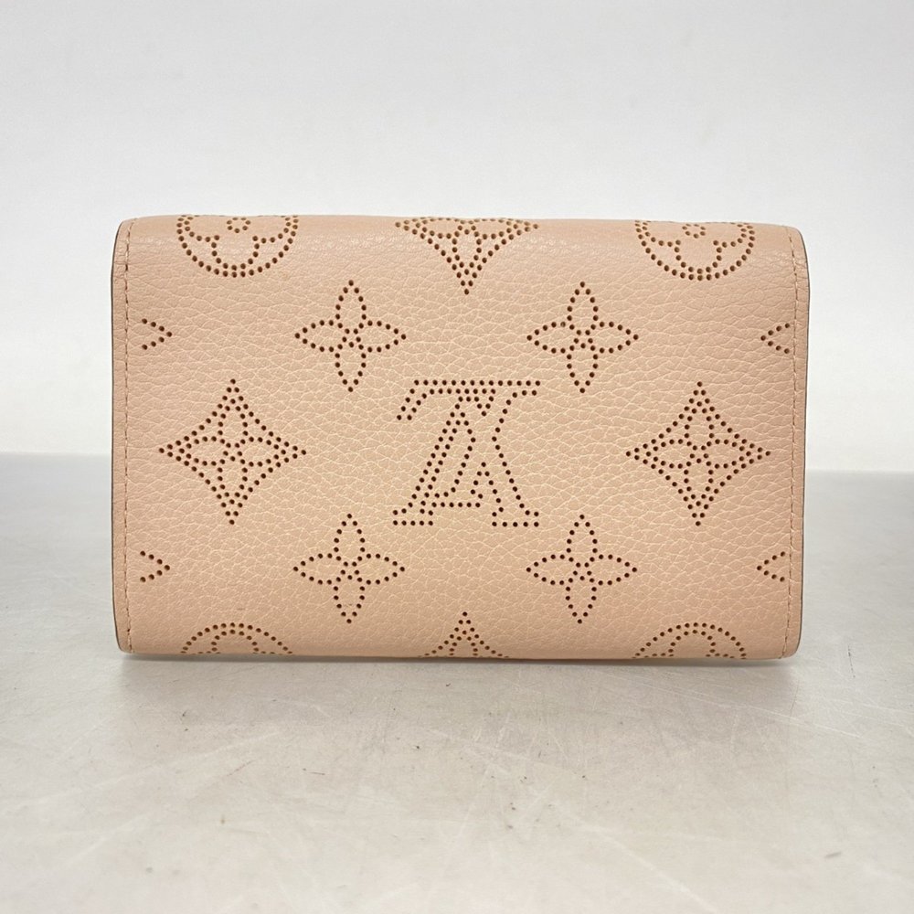 Louis Vuitton Wallet/Coin Case Mahina Porto Monnaie Anae M64050 Magnolia Ladies - Picture 8 of 8